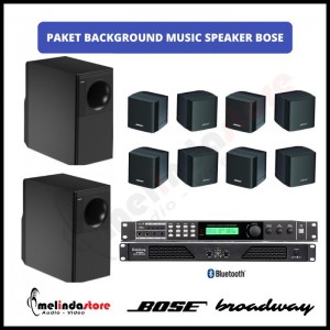 Paket Sound System Background Music Speaker Bose Freespace 3 | 8 speaker